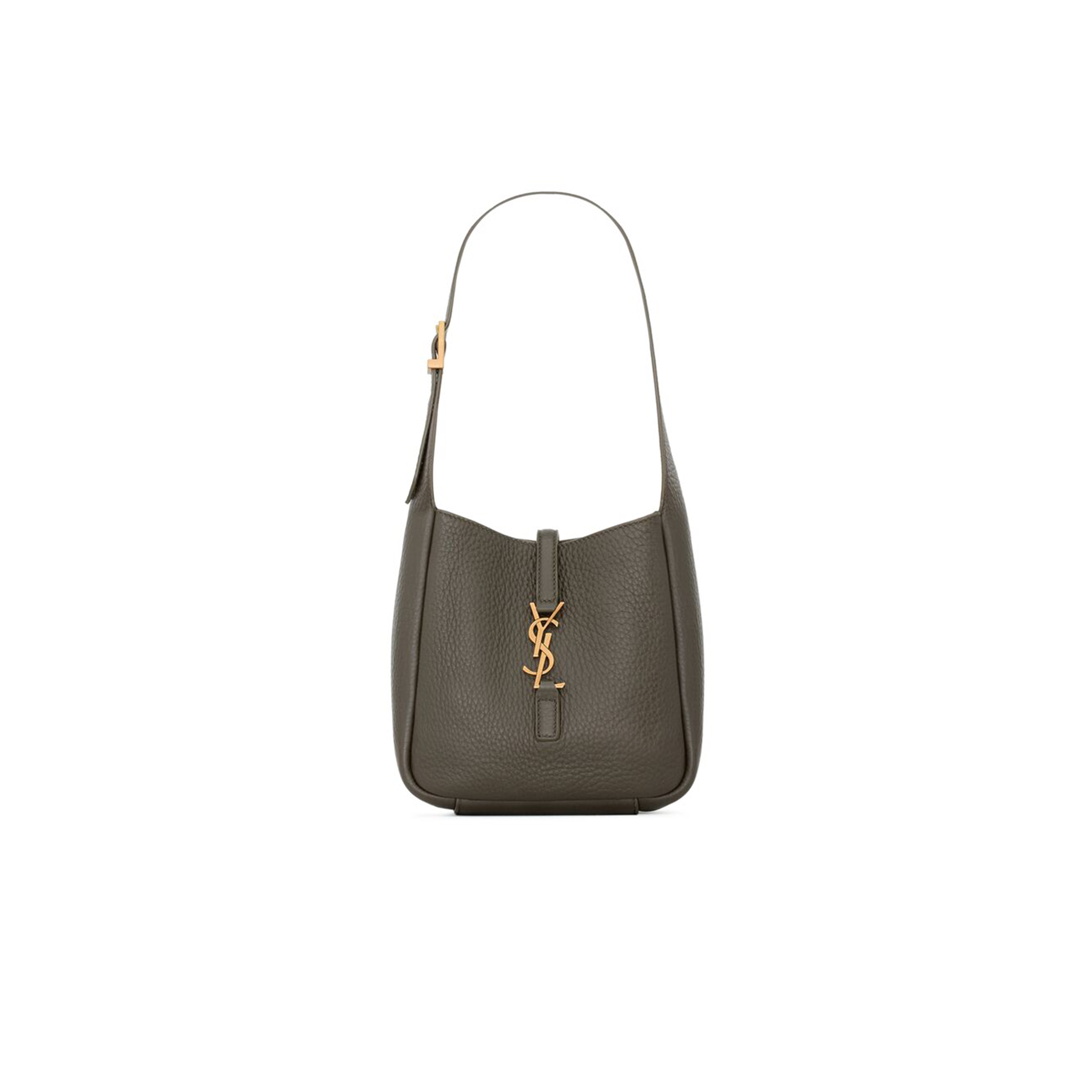 YSL LE 5 À 7 SUPPLE BABY IN GRAINED LEATHER 809461AADUU3212 (16*15*7cm)